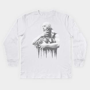 FAST X vin diesel fan works graphic design by ironpalette ( Fast 10 ) Kids Long Sleeve T-Shirt